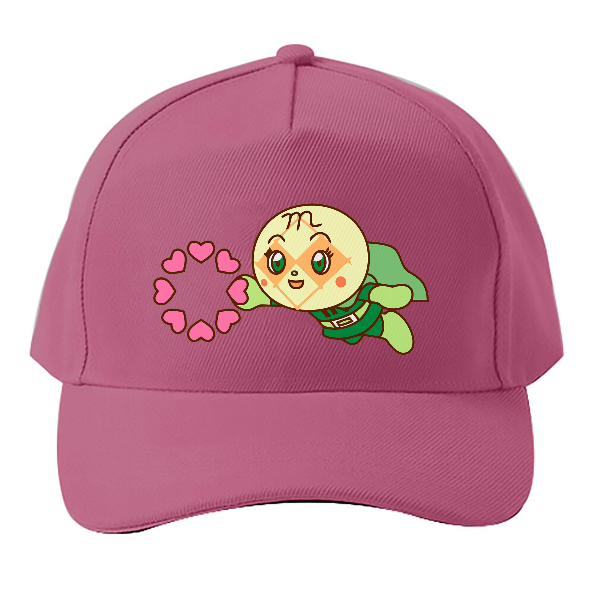 （画像用） アンパンマン Anpanman ベースボールキャップ 綿100％ 男女兼用 帽子 スポーツ
